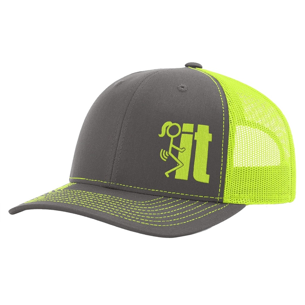 F.ck it  embroidered hat  richardson112 Girl style